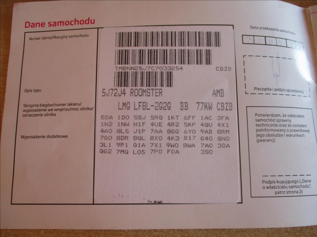 Škoda Roomster