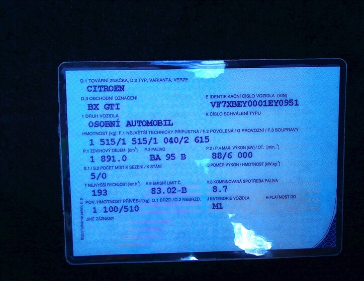Citroën BX 35