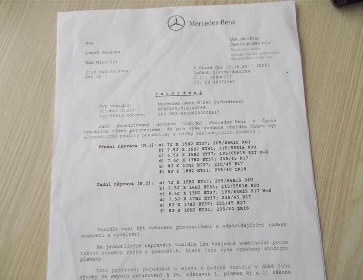 Mercedes-Benz Třídy E 44