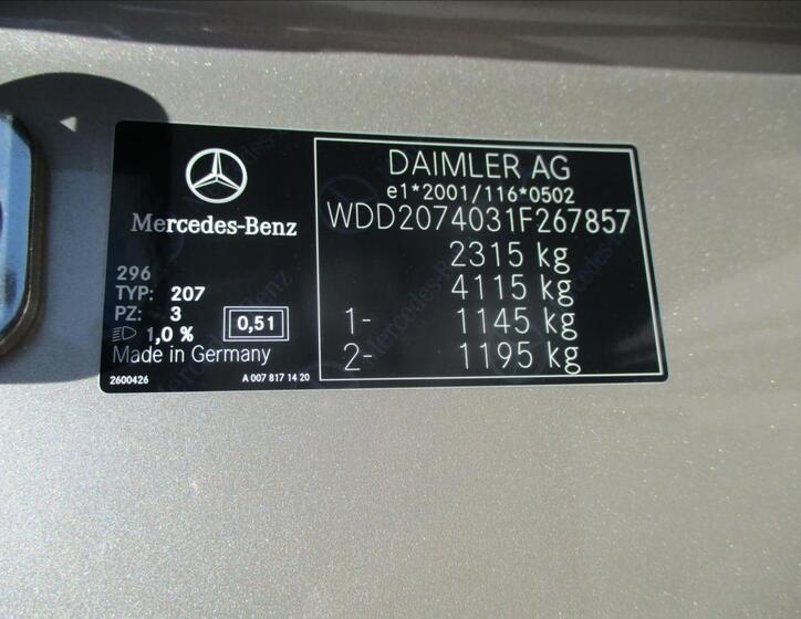 Mercedes-Benz Třídy E 25