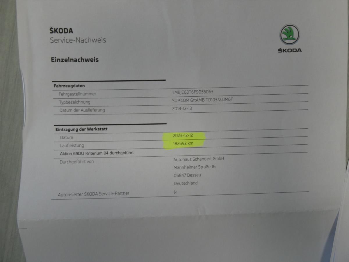 Škoda Superb