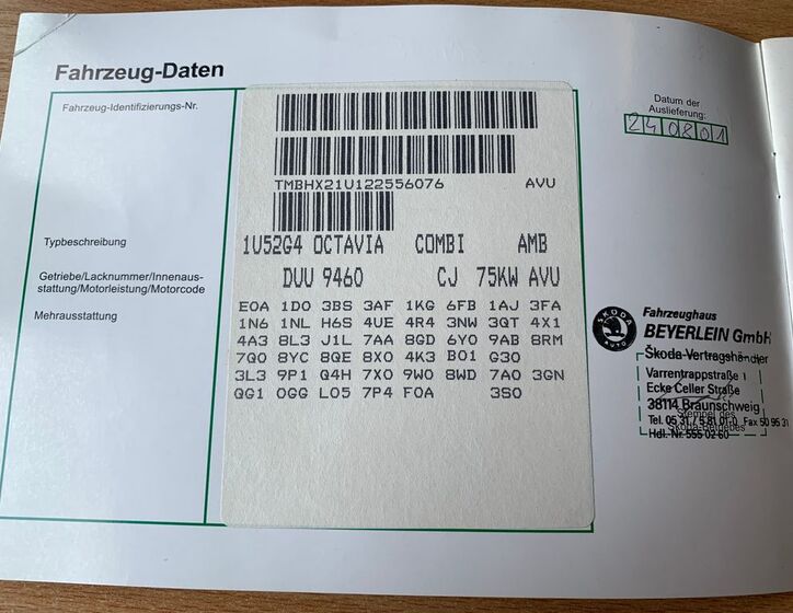 Škoda Octavia 28