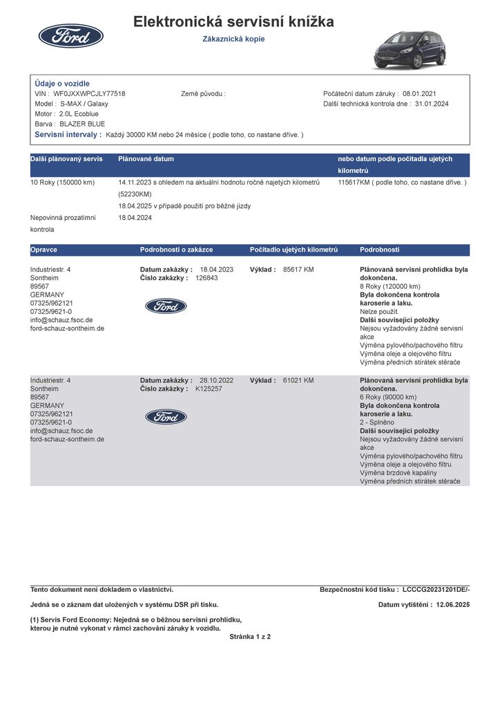 Ford S-MAX