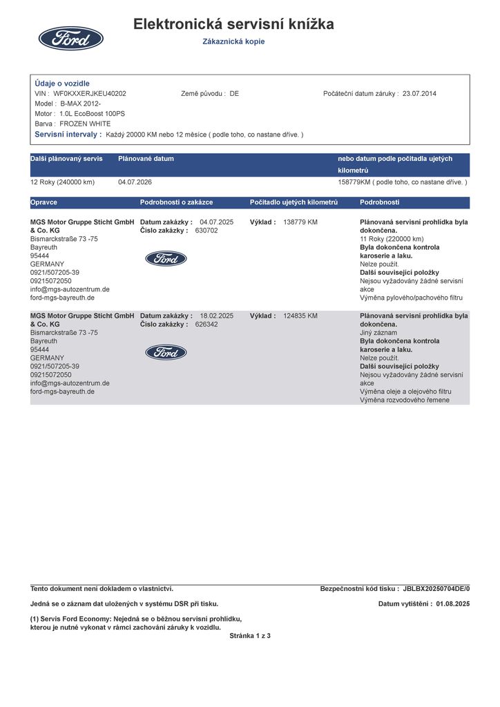 Ford B-MAX