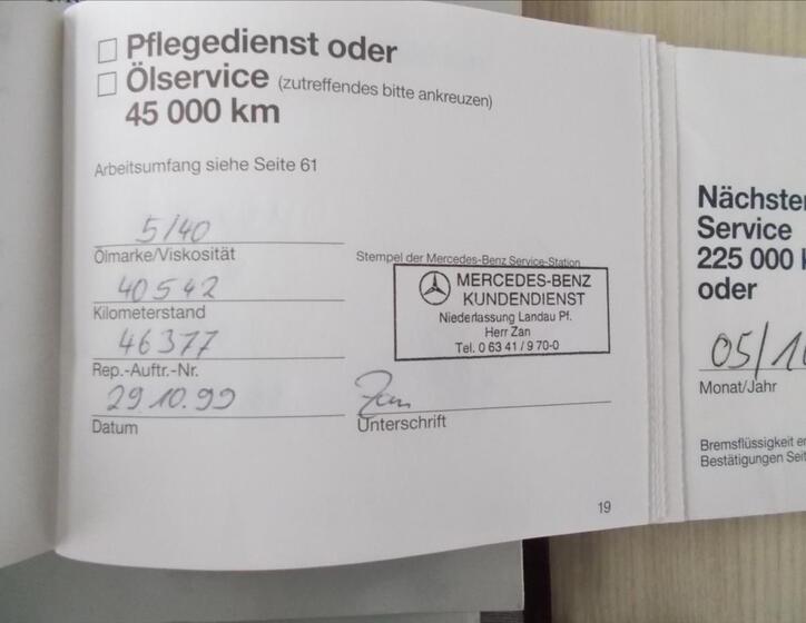 Mercedes-Benz Třídy E 39