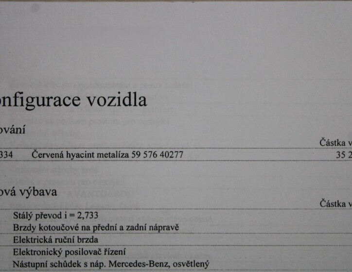 Mercedes-Benz Třídy V 40