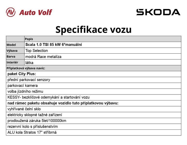 Škoda Scala 3