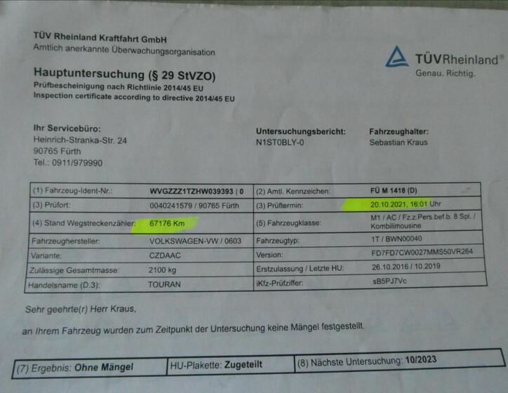 Volkswagen Touran 47