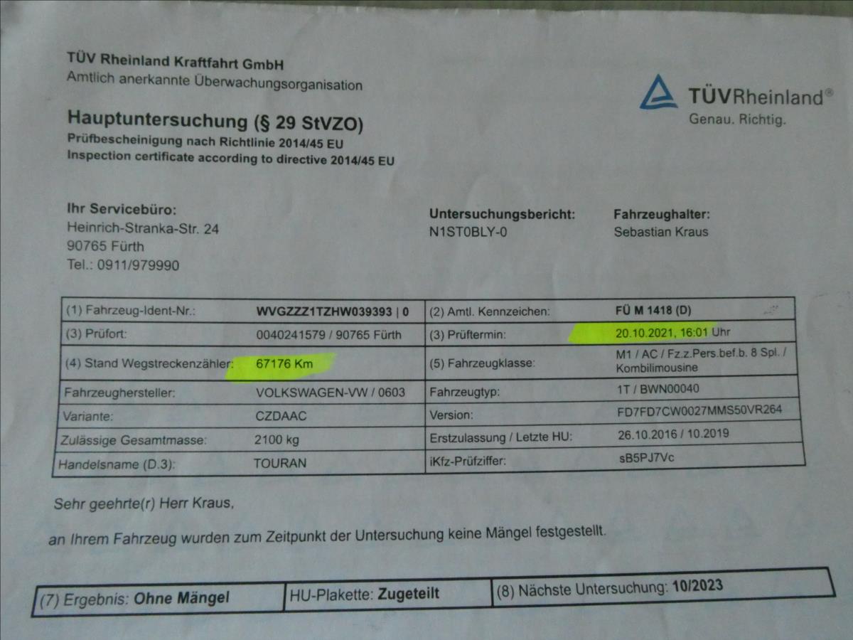 Volkswagen Touran