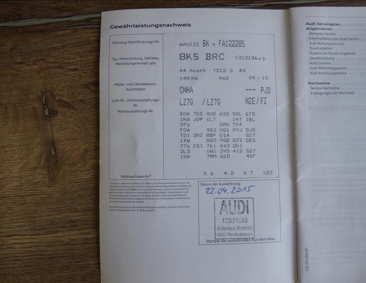 Audi A4 10