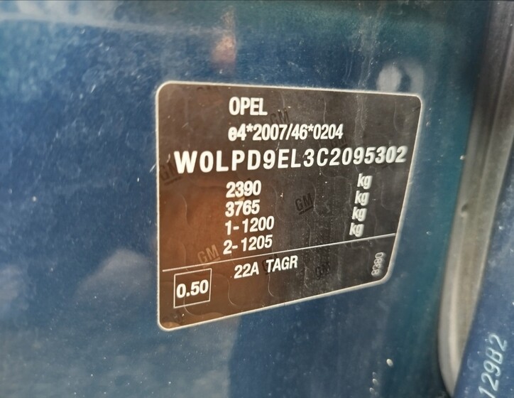 Opel Zafira 35