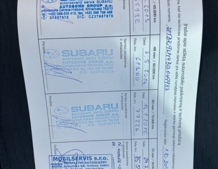 Subaru Outback 3