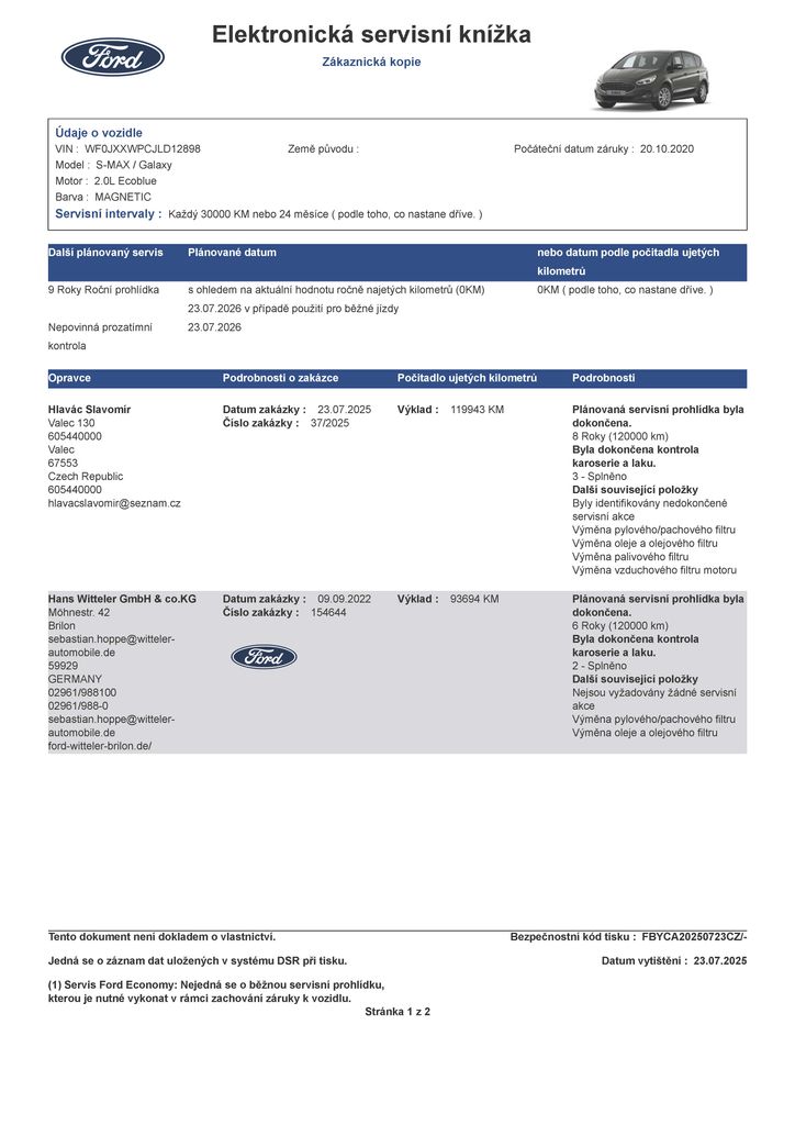 Ford S-MAX