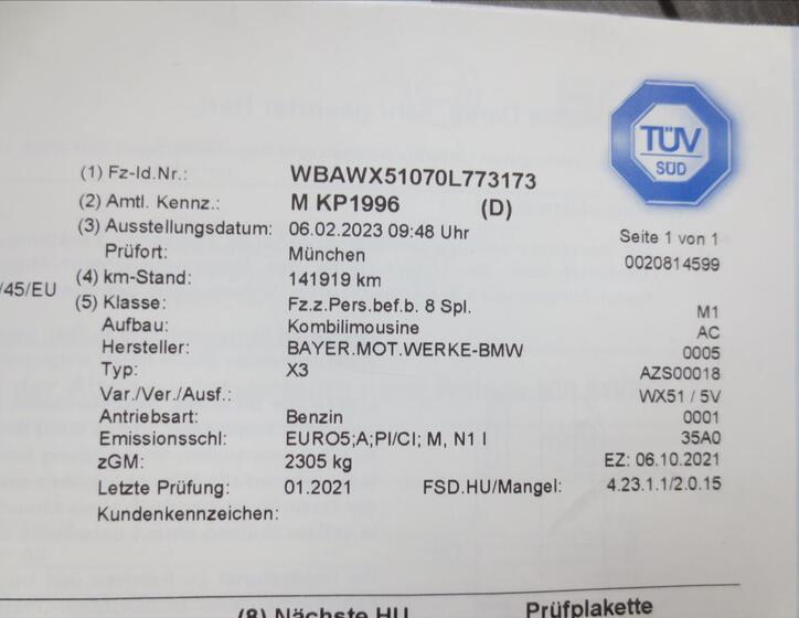 BMW X3 41