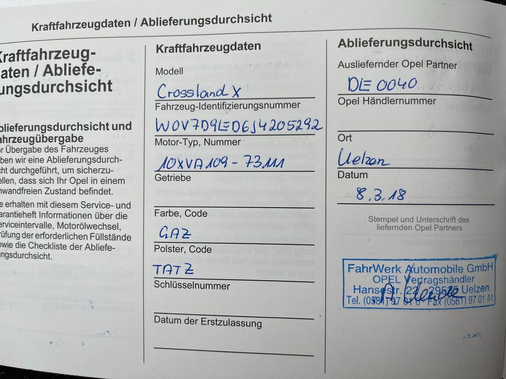 Opel Ostatní