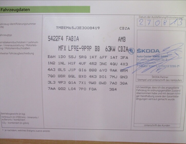 Škoda Fabia 26