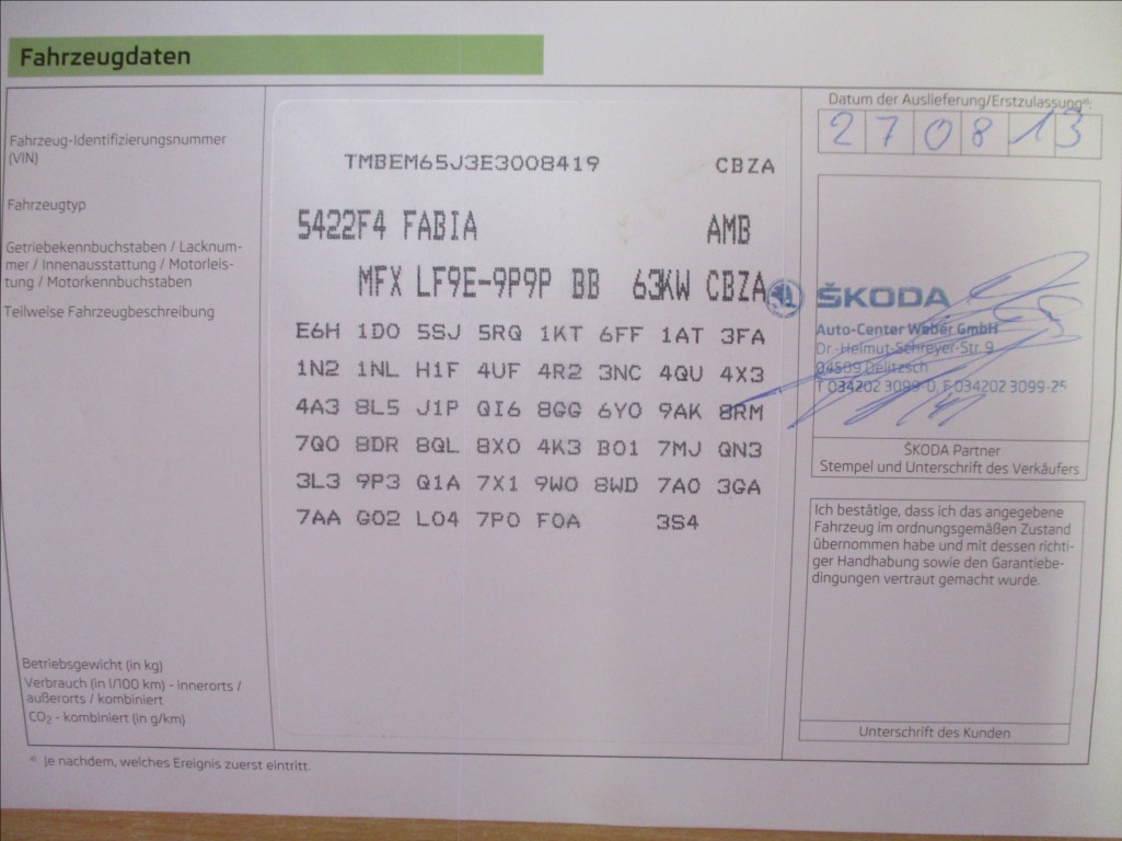 Škoda Fabia