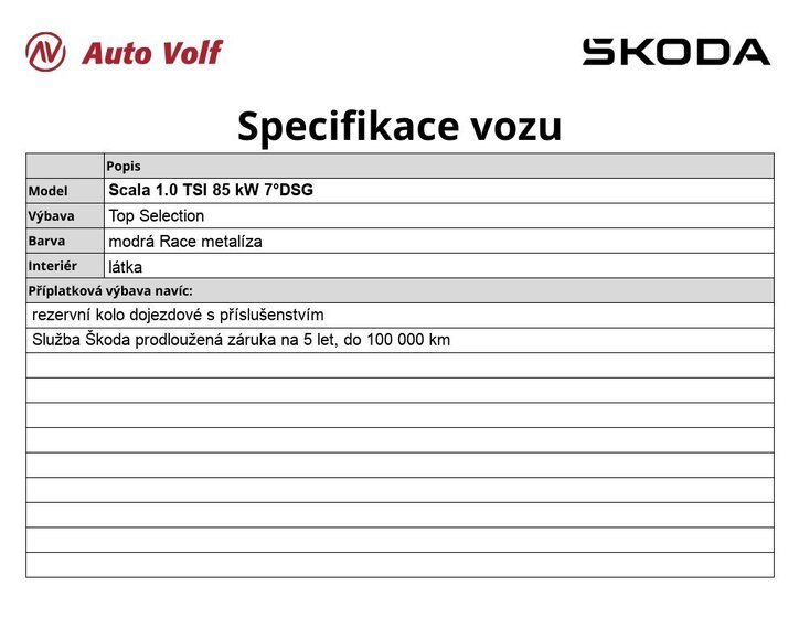 Škoda Scala 6