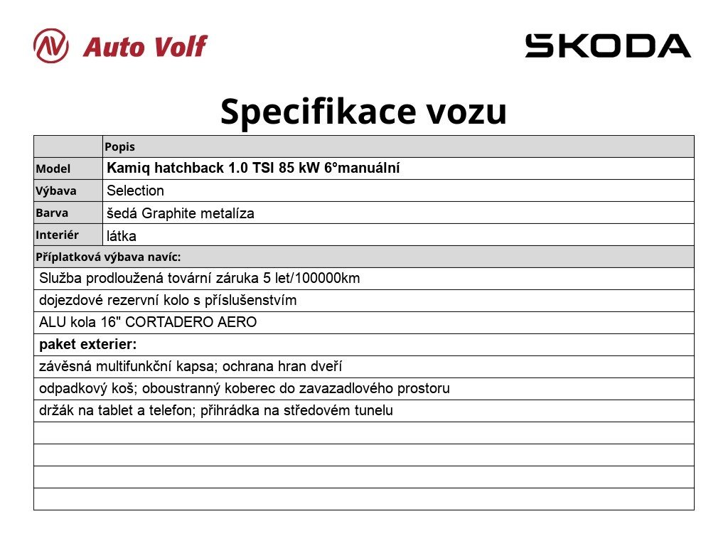 Škoda Kamiq