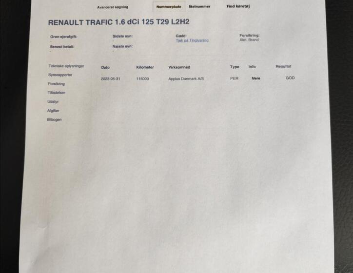 Renault Trafic 45