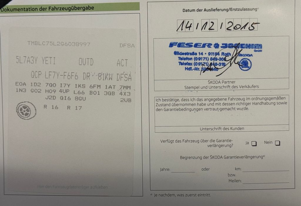 Škoda Yeti