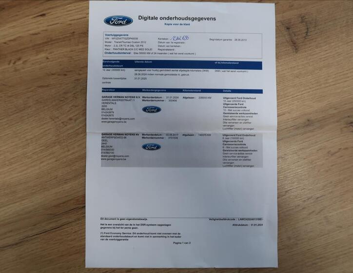 Ford Transit Custom 24
