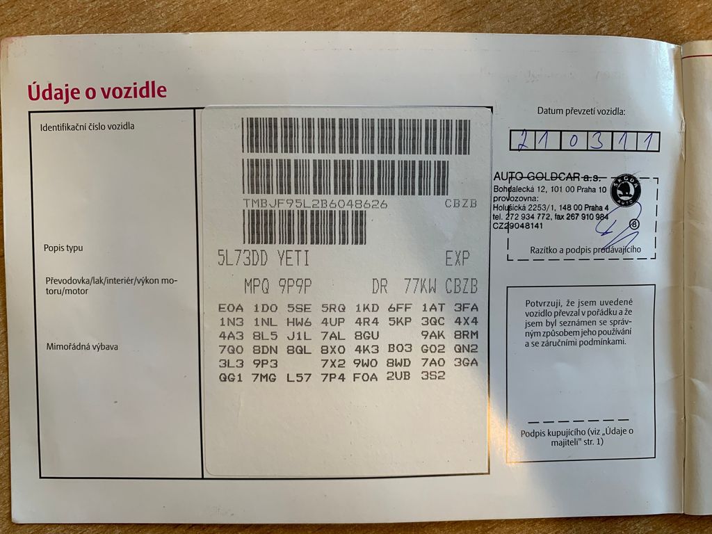 Škoda Yeti