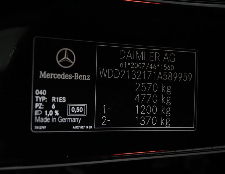Mercedes-Benz Třídy E 15