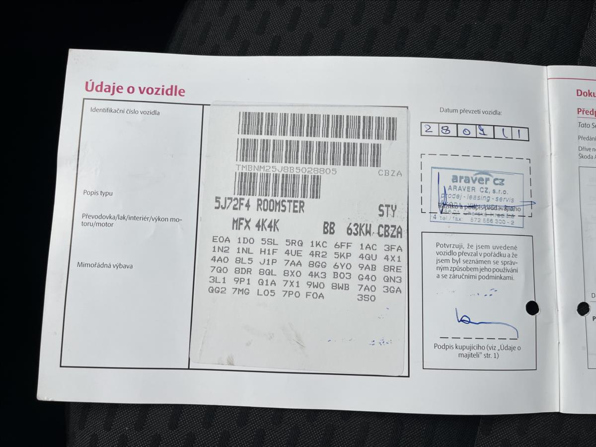 Škoda Roomster
