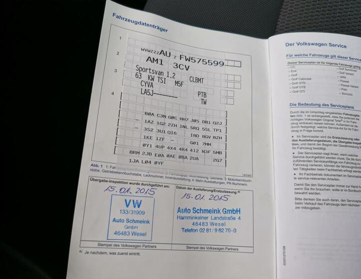 Volkswagen Golf Sportsvan 20