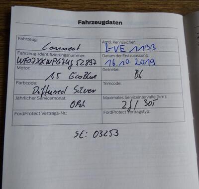 Ford Transit Connect 10