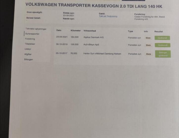 Volkswagen Transporter 40