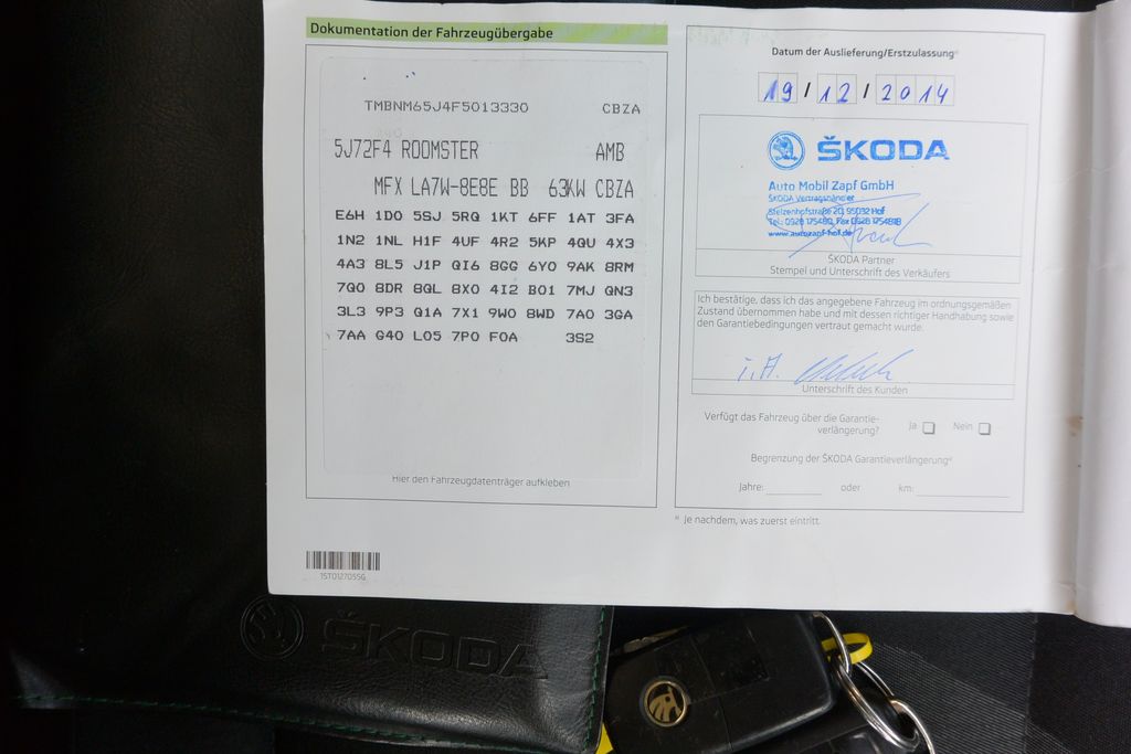 Škoda Roomster