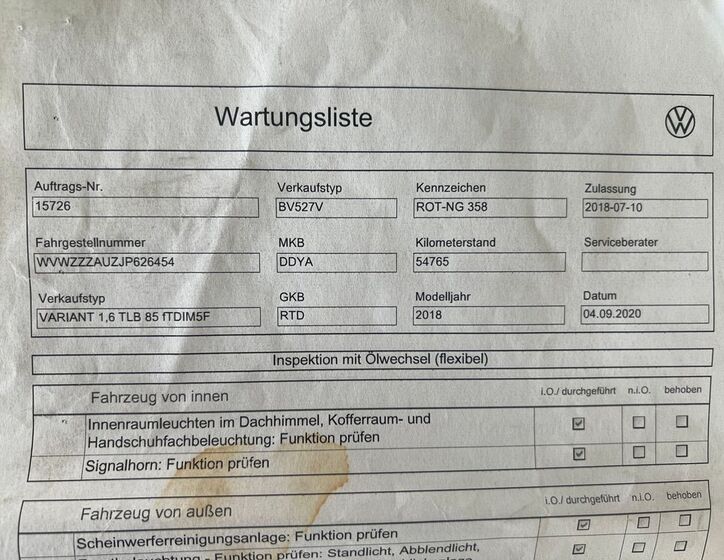 Volkswagen Golf 18