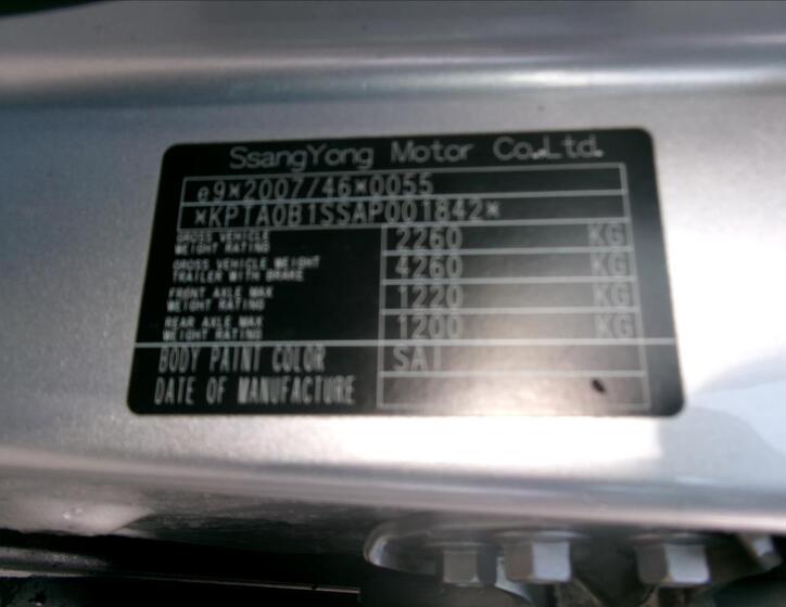 SsangYong Korando 25