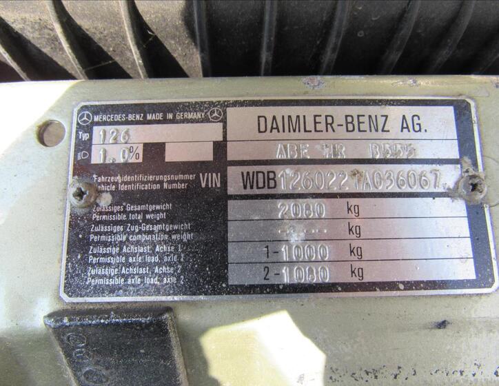 Mercedes-Benz 126 25