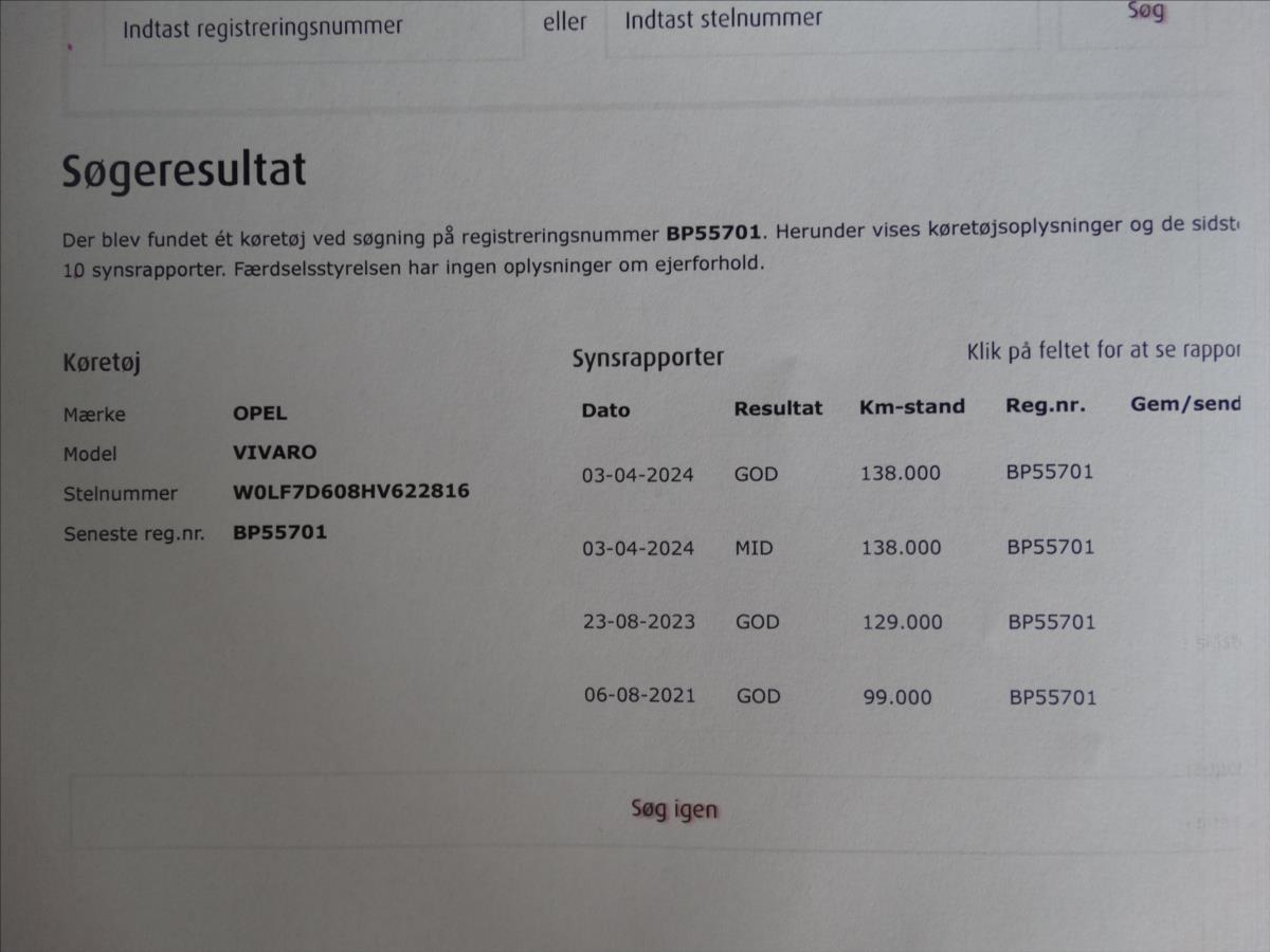 Opel Vivaro