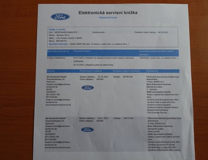 Ford Mondeo 40