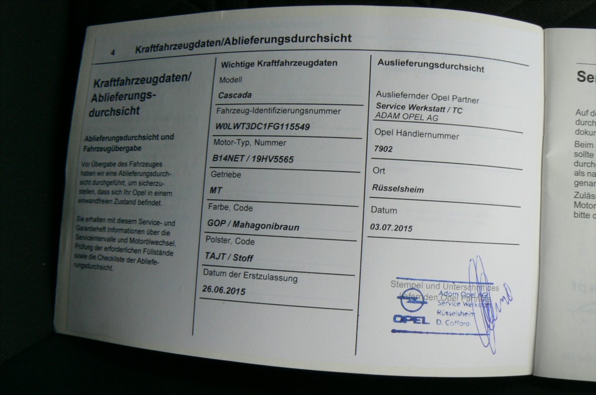 Opel Cascada