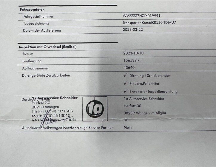 Volkswagen Transporter 33